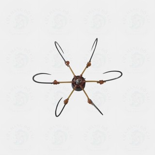 Lưỡi Câu Lục Thép Đen Size 8 10 12 14