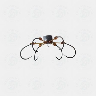 Lưỡi Câu Lục Thép Đen Size 8 10 12 14