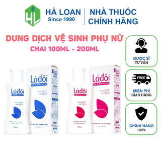 Dung dịch vệ sinh Shema Lá Đôi - Giảm ngứa, mùi, viêm nhiễm (Chai 100ml - 200ml) - Hương ngẫu nhiên