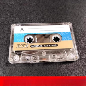 Băng ghi âm 60 phút băng cassette mới trống băng trắng ghi âm dùng thu nhạc, giọng hát hoặc tài liệu dạy tiếng Anh...