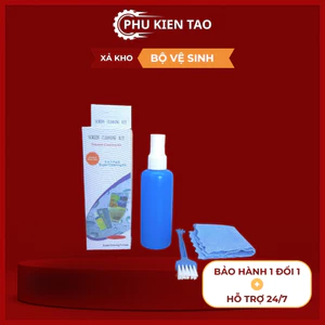 BỘ VỆ SINH IPAD, LAPTOP 3 MÓN - Dung dịch làm sạch Vệ Sinh Màn Hình LCD, iPad, điện thoại 3 Món Cao Cấp