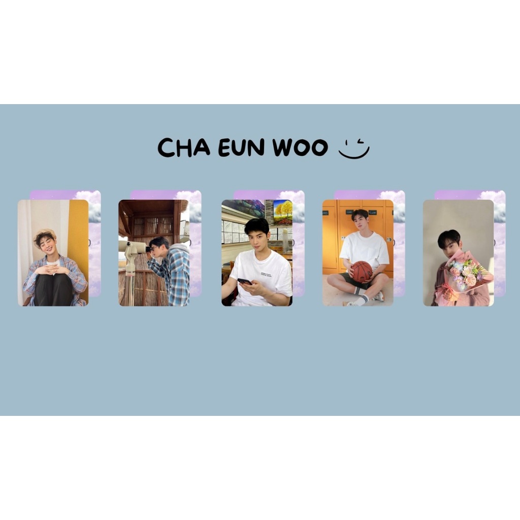 set card bo góc Cha Eun Woo