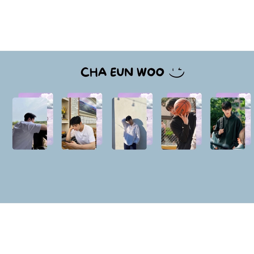 set card bo góc Cha Eun Woo