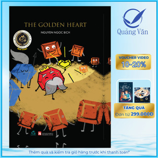 Sách tiếng anh THE GOLDEN HEART - Giải thưởng sách tranh Ehomebooks