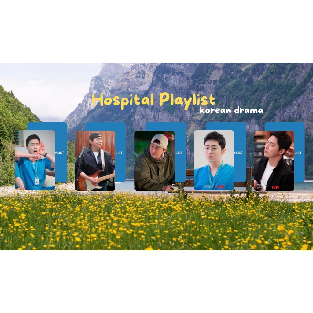 set card bo góc phim "Những bác sĩ tài hoa"_Hospital Playlist (Chuyện đời bác sĩ)