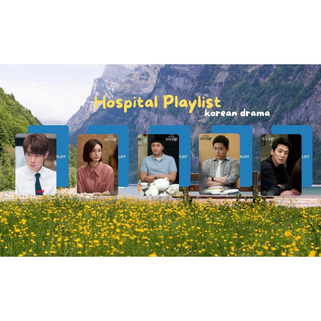 set card bo góc phim "Những bác sĩ tài hoa"_Hospital Playlist (Chuyện đời bác sĩ)