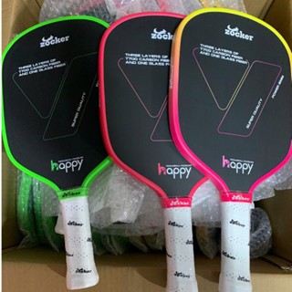 Vợt Pickleball Zocker Happy HP01 + HP02 + HP02 Plus Gen2 Full Carbon Chính Hãng Zocker