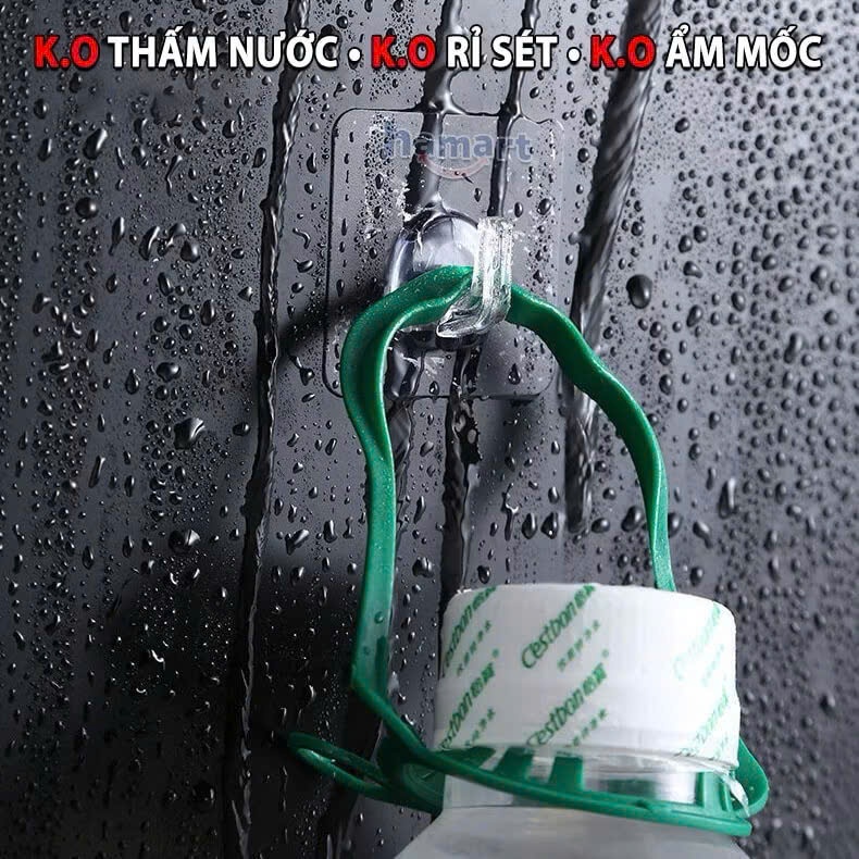 Móc treo tường nhựa ABS chắc chắn, siêu dính