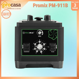 [Chính hãng] Máy xay sinh tố công nghiệp Promix PM-911B - lưỡi dao phủ titan - 1650W - bảo hành 3 năm cho động cơ