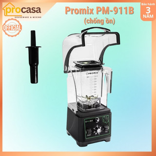 [Chính hãng] Máy xay sinh tố công nghiệp Promix PM-911B - lưỡi dao phủ titan - 1650W - bảo hành 3 năm cho động cơ