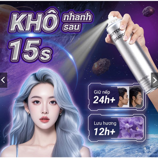 Gôm xịt tóc Butterfly Shadow 150ml 320ml 600ml Chính hãng,keo xịt tóc quốc dân, Gôm bạc giữ nếp tóc
