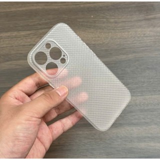 [U2] Ốp lưng họa tiết vân carbon dẻo mềm mỏng chống ố bảo vệ camera dành cho iphone 17 16 15 14 13 12 pro promax plus