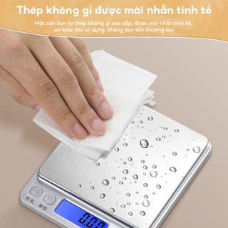 Cân Tiểu Ly Điện Tử 0.1G - 3000G (3KG) - Trường Thịnh Sài Gòn