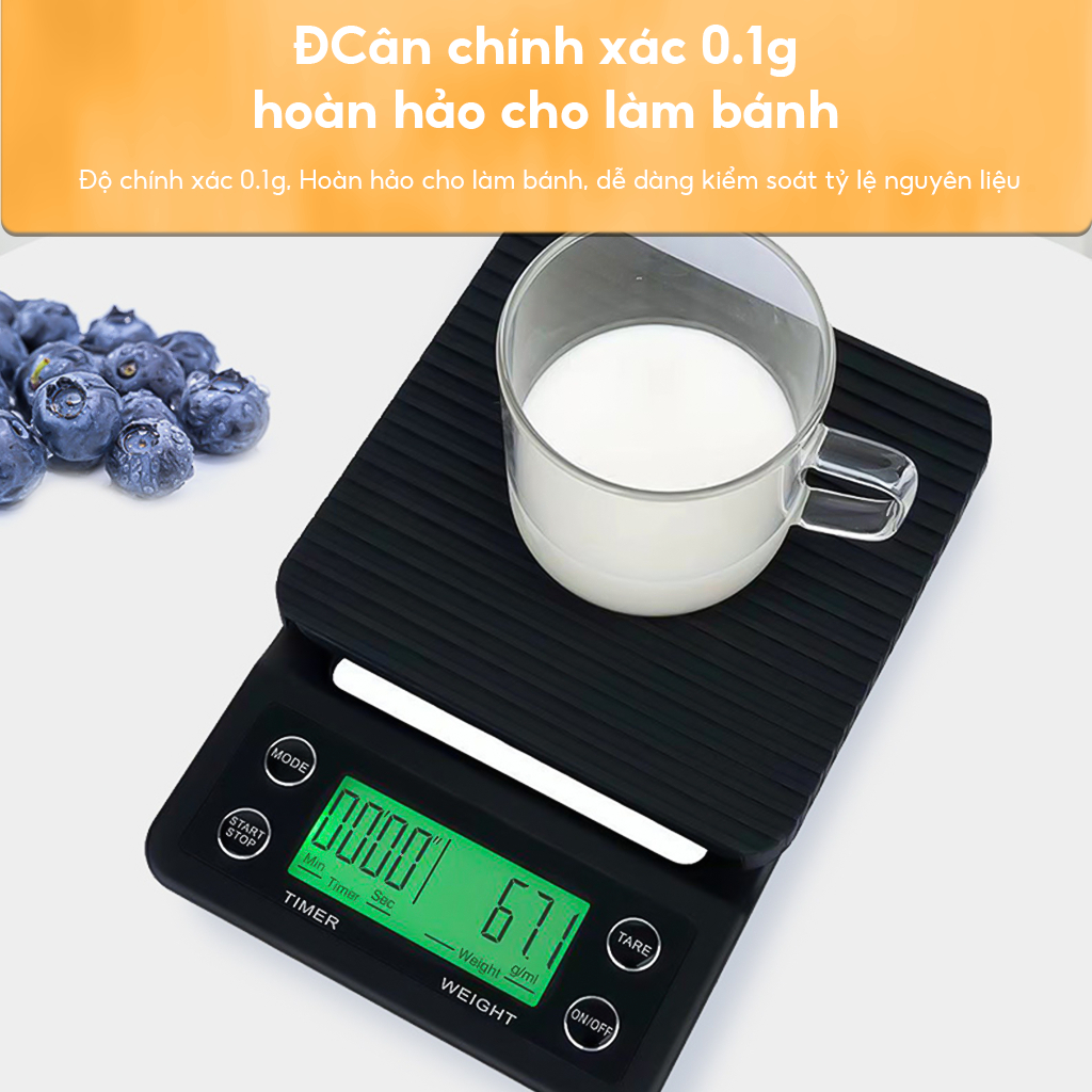 Cân điện tử, cân tiểu ly cao cấp độ chính xác cao -Cân chuyên dụng đạt chuẩn Với pin