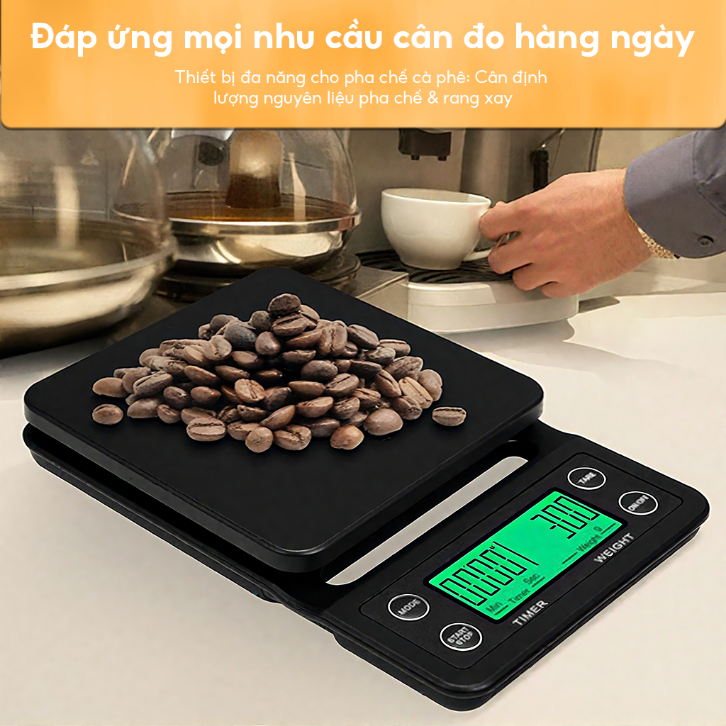 Cân điện tử, cân tiểu ly cao cấp độ chính xác cao -Cân chuyên dụng đạt chuẩn Với pin