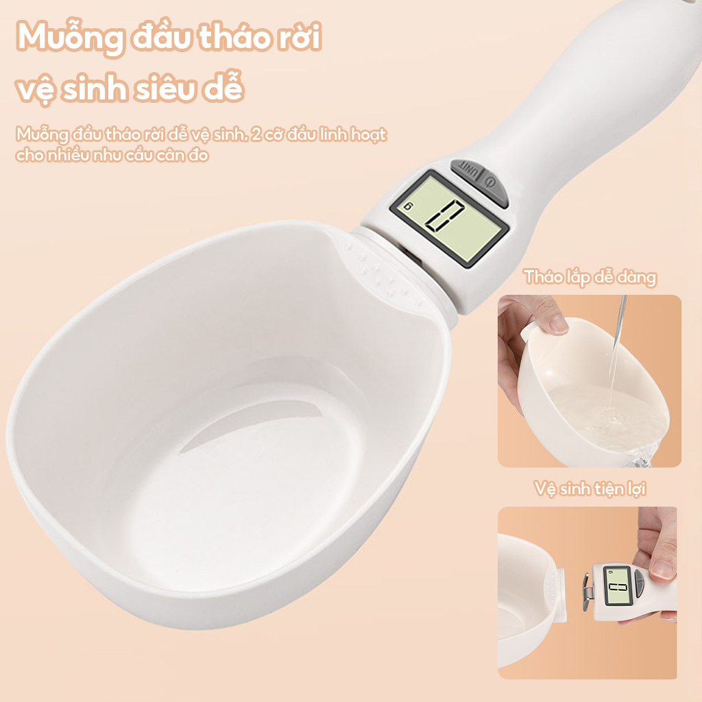 Muỗng Điện Tử Thìa Tiểu Ly Cân Thức Ăn Chính Xác CHOME SC-002 LCD Bột Cà Phê Thìa Dụng Cụ Nhà Bếp