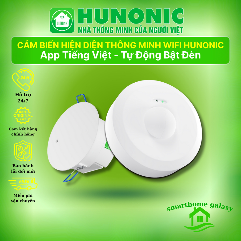 Cảm Biến Hiên Diện Hunonic HPR - Cảm Biến Hiện Diện Thông Minh Kết Nối ...