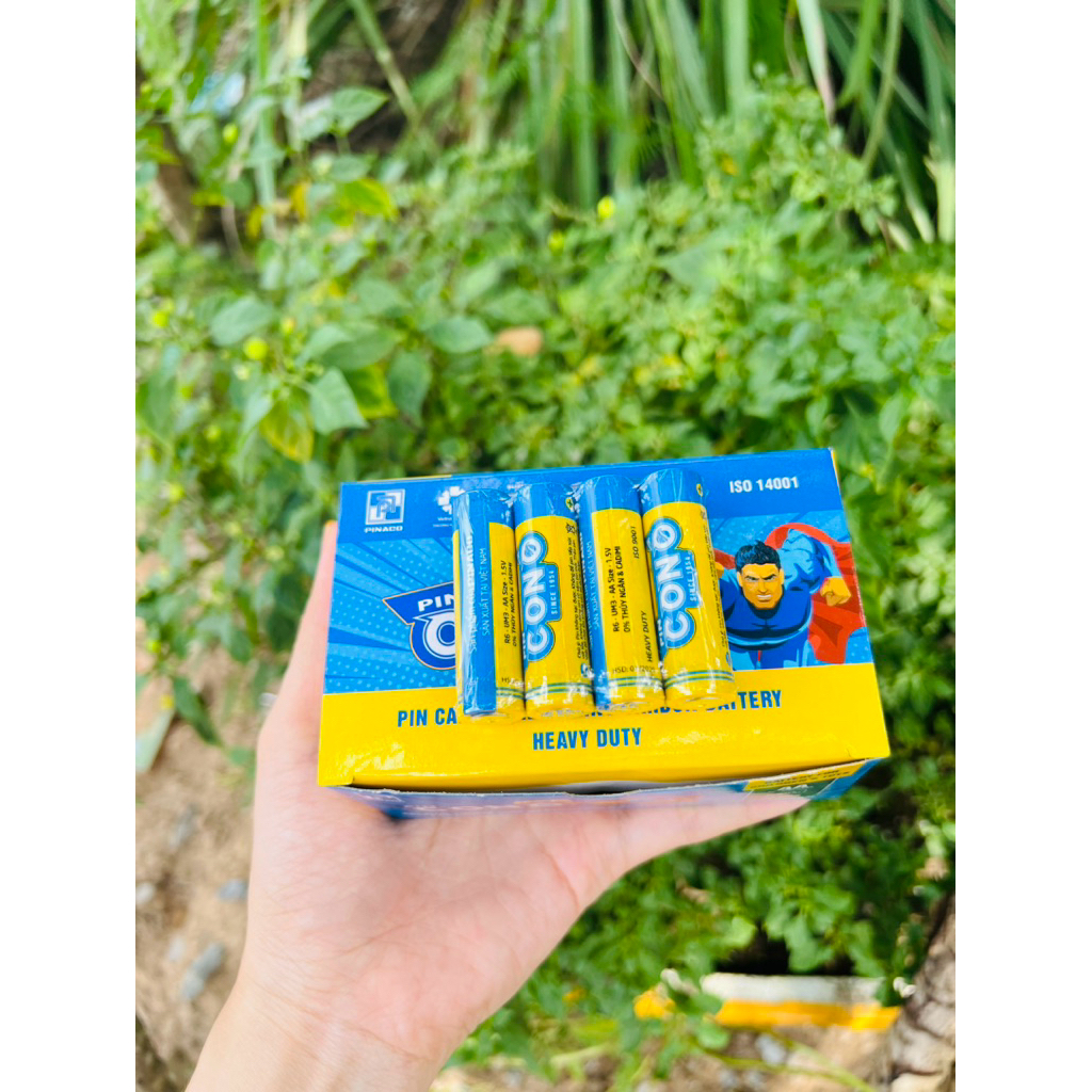 [ mẫu mới] Pin tiểu Con Ó 2A hộp 40 viên chính hãng 1,5A Pin tiểu AA ...