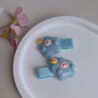 Set kẹp gắn charm màu sắc cho bé