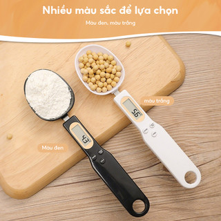 Cân tiểu ly dạng thìa 500g/0.1g màn hình LCD dùng cho nhà bếp