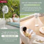 Quạt điện cây đặt sàn 7 cánh FUJIHOME SF3001 Nhập Khẩu, quạt mát để bàn 3 chế độ gió, điều khiển từ xa cảm ứng