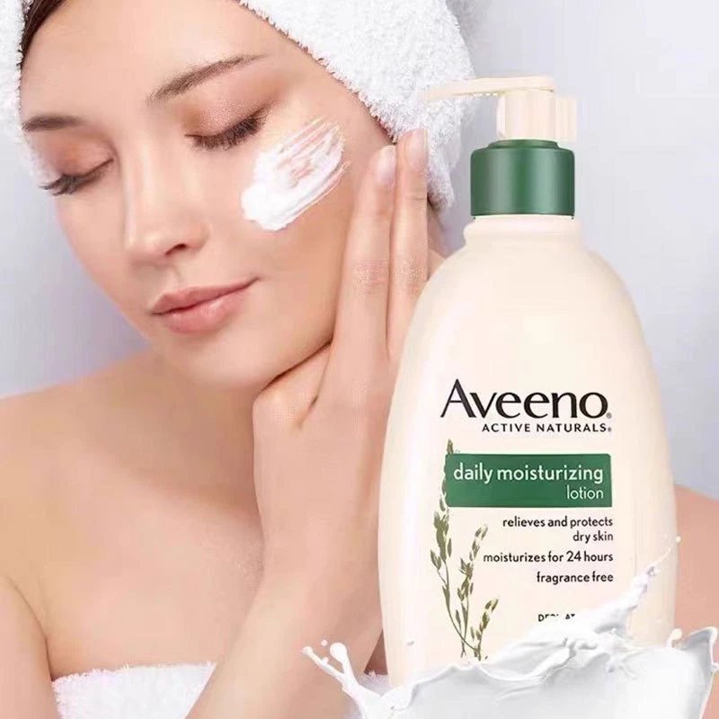 Sữa dưỡng thể Aveeno 354ml/Lotion Pelembap untuk Kulit Normal&Kering/Nhập khẩu từ Hồng Kông