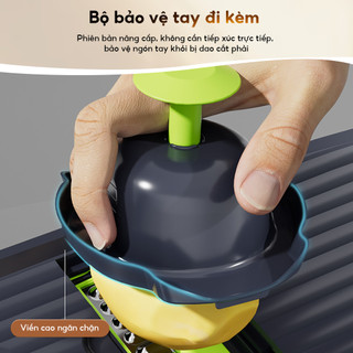 Máy cắt rau củ gia đình Khoai tây băm nhỏ Máy cắt lát nhà bếp Máy thái lát củ cải