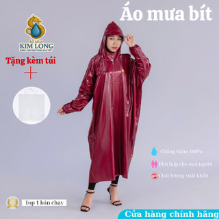 ÁO MƯA BÍT NHŨ CAO CẤP – CHỐNG THẤM TUYỆT ĐỐI – PHÙ HỢP CHO CẢ NAM VÀ NỮ