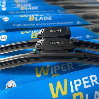 Gạt Mưa Ô Tô Cao Cấp HubCar Thân Mền Không Xương Gạt Sạch, Êm Ái, Không Để Lại Vệt Tuổi Thọ Cao