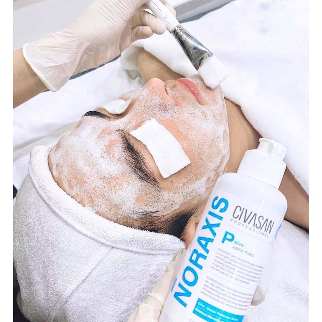 Tẩy da chết enzyme Civasan Noraxis Polvo bột tẩy da chết