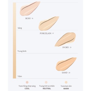 Cushion lì kiềm dầu thuần chay hince Second Skin Mesh & Matte Cushion 12g