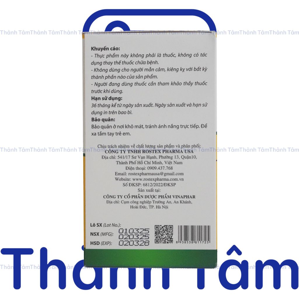 Viên uống CODETEX FORTE 100V hỗ trợ giảm ho, giảm đờm do viêm họng, viêm phế quản