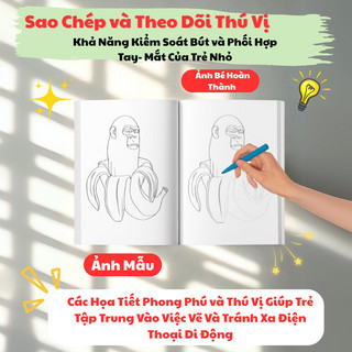Sách Tập Tô Màu TungTungTung Sahur Trong Vũ Trụ Brainrot Với Nhiều Chủ Đề Tranh Vẽ Thú Vị Giáo Dục Cho Trẻ Từ 1-4 Tuổi