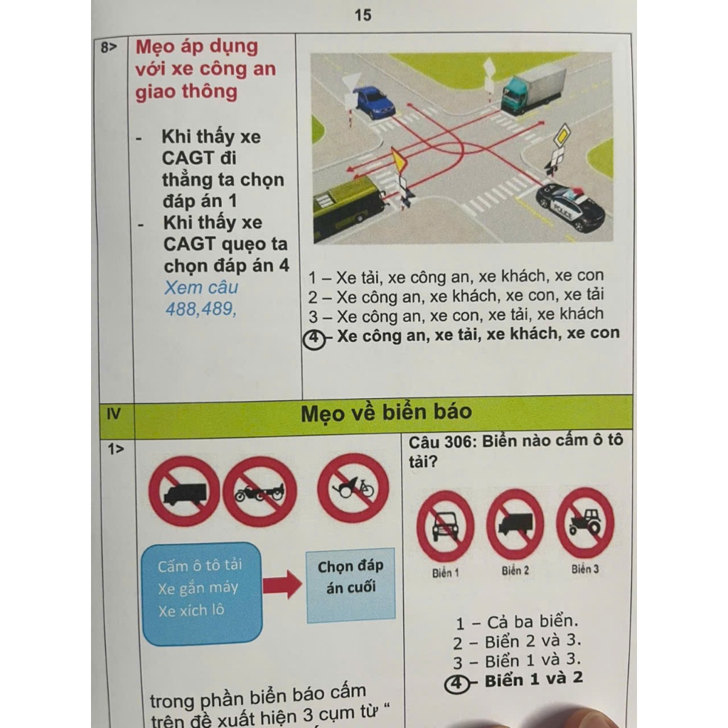 Sổ tay mẹo 600 câu tặng kèm  bài sa hình MỚI NHẤT 2026