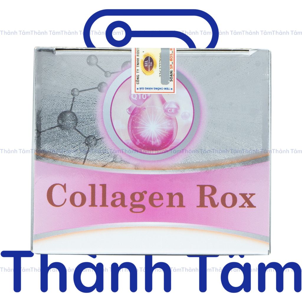Viên uống trắng da COLLAGEN ROX BẠC hỗ trợ làm đẹp da, giảm nám mờ thâm - Hộp 60 viên
