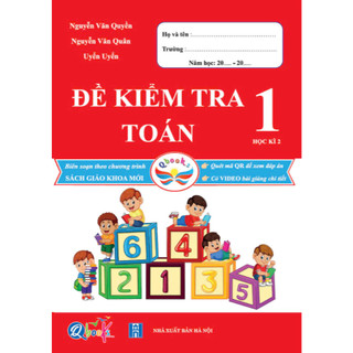 Sách - Đề Kiểm Tra Toán Và Tiếng Việt Lớp 1 - Cánh Diều