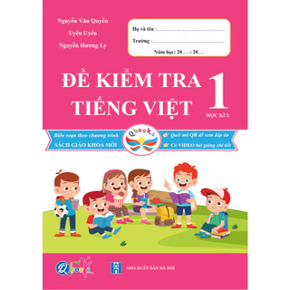 Sách - Đề Kiểm Tra Toán Và Tiếng Việt Lớp 1 - Cánh Diều