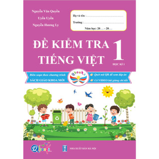 Sách - Đề Kiểm Tra Toán Và Tiếng Việt Lớp 1 - Cánh Diều