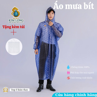 Áo Mưa Một Người Mặc Hoạ Tiết Caro - Áo Mưa Ích Kỉ - Phù Hợp Cho Cả Nam Và Nữ
