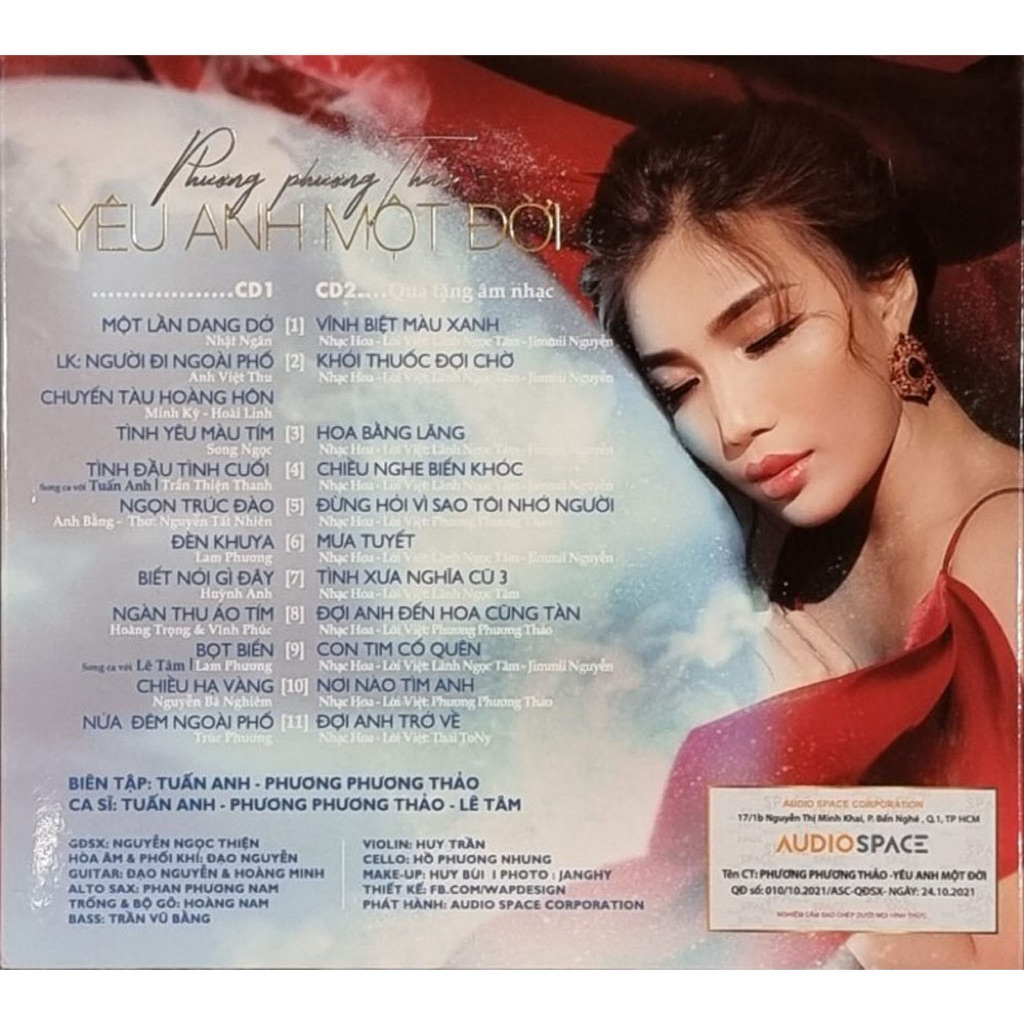 Băng Cassette Phương Phương Thảo -  Yêu Anh Một Đời