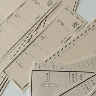 Giấy note retro trang trí junk journal Listen to the wind 30 tờ