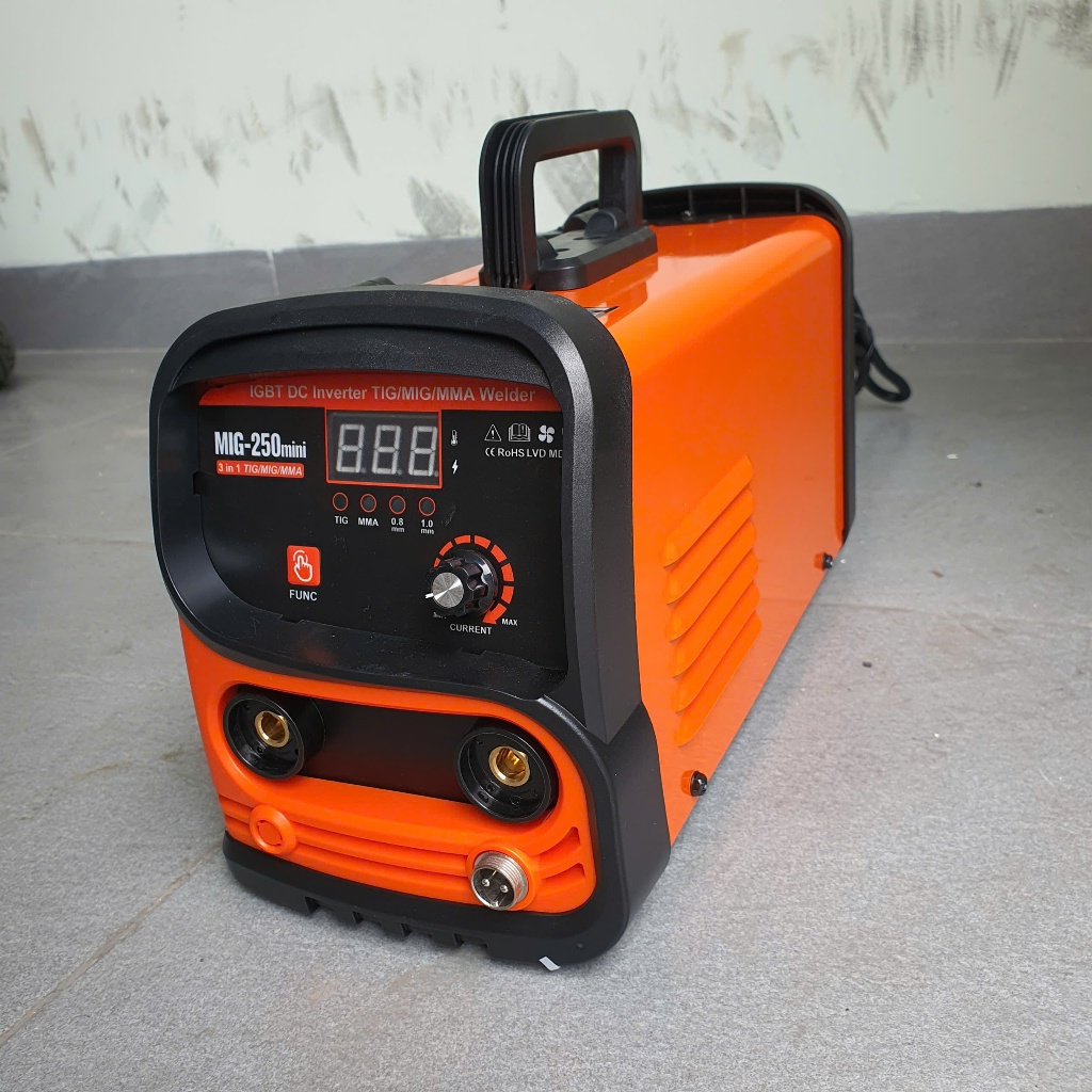 Máy Hàn Điện Tử Mini TANKMECH MIG-250MINI Hàng Công Ty Chính Hãng Công Nghệ Inverter Chống Giật Đầy Đủ Phụ Kiện Đi Kèm