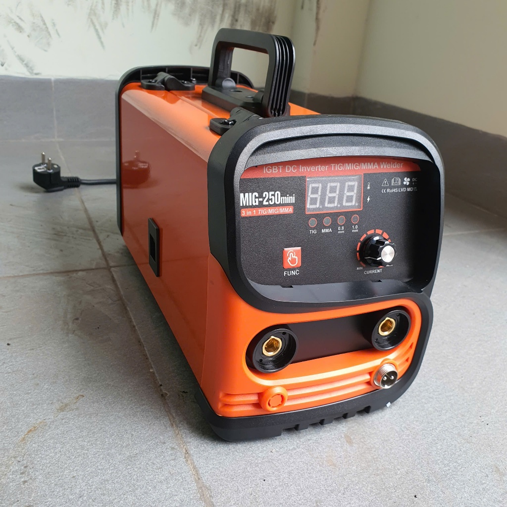 Máy Hàn Điện Tử Mini TANKMECH MIG-250MINI Hàng Công Ty Chính Hãng Công Nghệ Inverter Chống Giật Đầy Đủ Phụ Kiện Đi Kèm