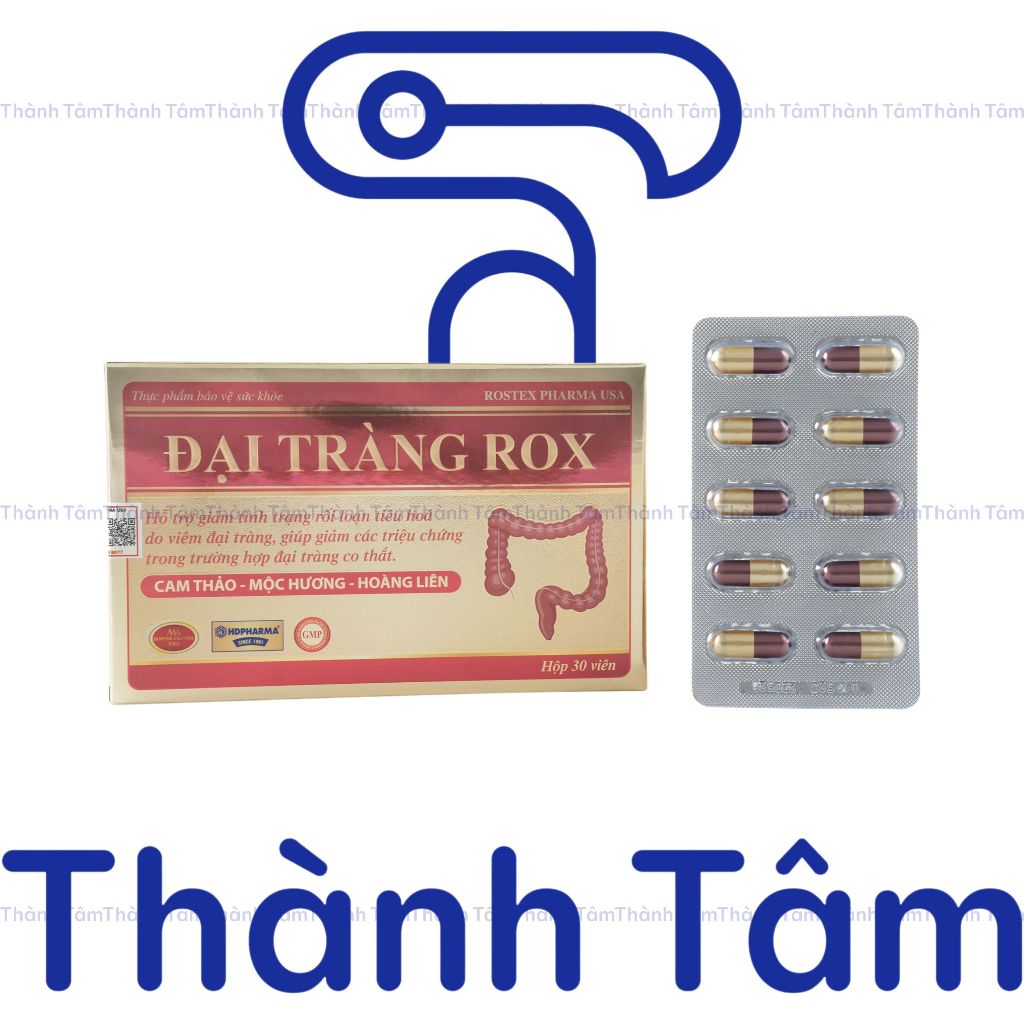 Viên uống ĐẠI TRÀNG HD hỗ trợ giảm viêm đại tràng - Hộp 30 viên