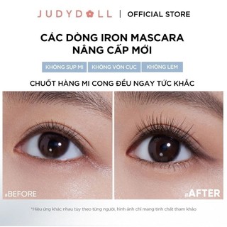 Mascara Chuốt Mi JUDYDOLL 2g Dày Dài Siêu Cong Lâu Trôi Chống Thấm Nước Suốt 24h Curling Iron