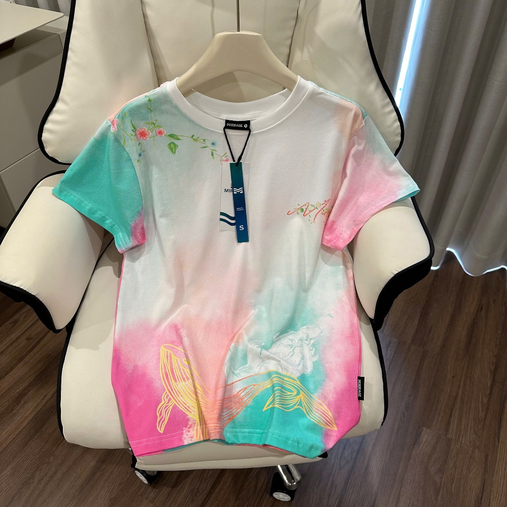 Áo Thun Mirage Loang Màu Local Brand Chất 100% Cotton Mềm Mịn Thoáng Mát