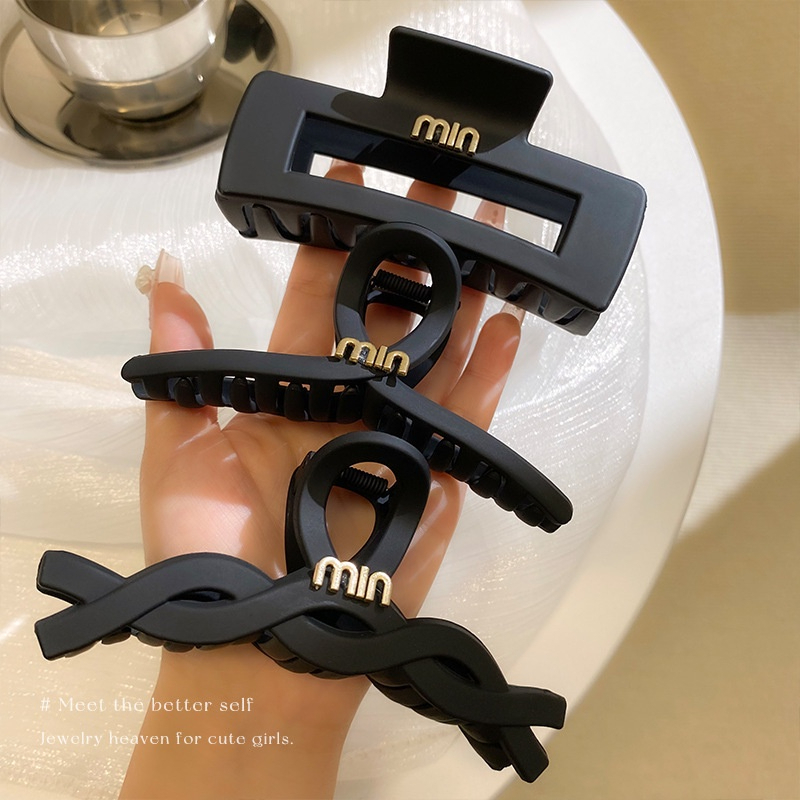 3 Kẹp Tóc Càng Cua Cỡ Lớn Kiểu Hàn Quốc Thời Trang Cao Cấp