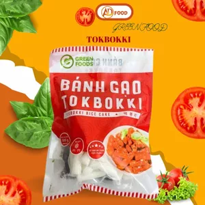 Sỉ 5kg Bánh gạo Tokbokki chất lượng-nguyên liệu nấu lẩu tokbokki, chiên lắc phô mai