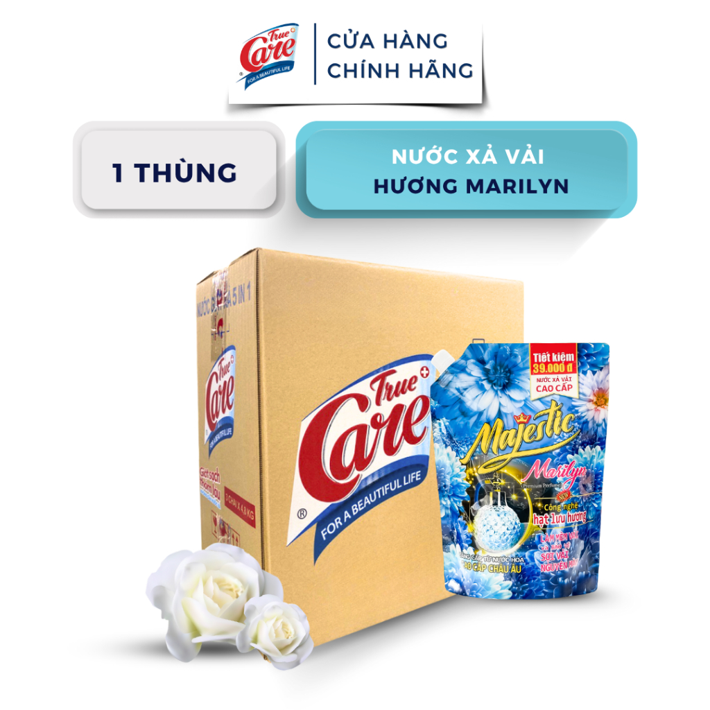 Thùng Nước Xả Vải True Care Majestic (1.15Kg - 3.3Kg)