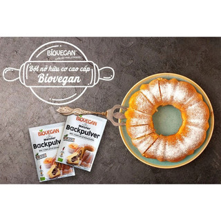 Bột Nở Hữu Cơ Backpulver Biovegan Baking Powder 17g